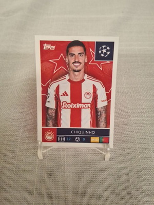 Topps UEFA Champions League 2025-26 Chiquinho καινούργιο