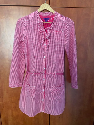 Mexx shirt dress for girls like new, pink, size 152 cm