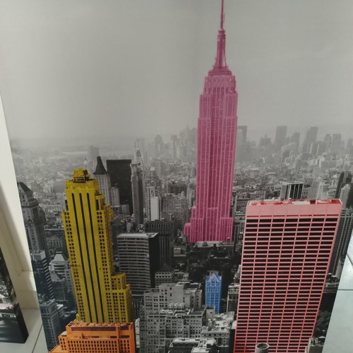 Canvas wall art set of 2, 80x60 cm