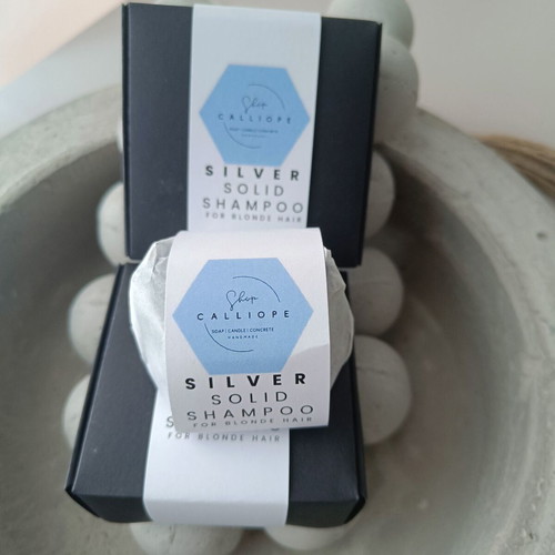 Silver Solid Shampoo for Blonde Hair new 67g