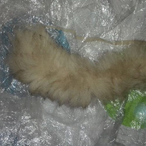 Natural Lama Fur 200x13