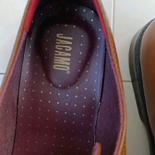 Jacamo men's elegant shoes like new, size 48, beige