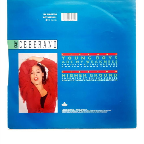 Kate Ceberano Young Boys Are My Weakness 12" vinyl