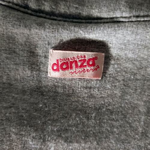 Dimensione Danza grey cotton blazer jacket used, size XS