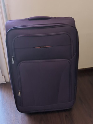 Travel suitcase 28" like new, purple