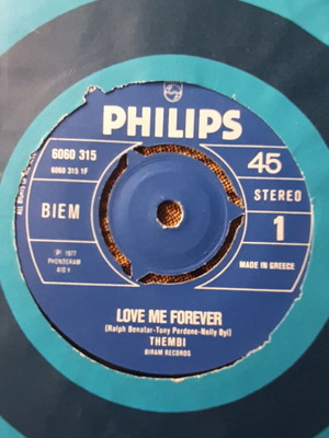Thembi Love Me Forever / Does It Ring The Bell; σπάνιο 7" single μεταχειρισμένο