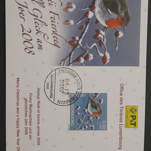 Luxembourg Stamps 2007 & 2008 Set New, Thematic Collection