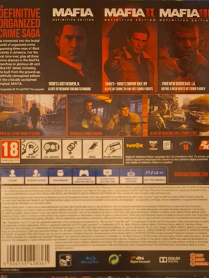 Mafia Trilogy PS4 game