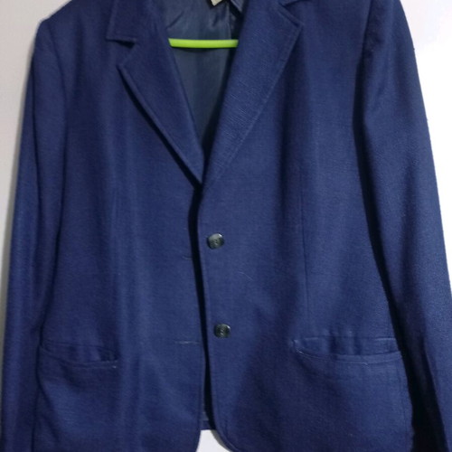 Women's blue jacket like new, spring style with pockets size L