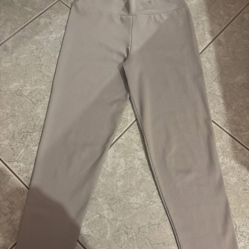 Sports leggings used, gray, size L