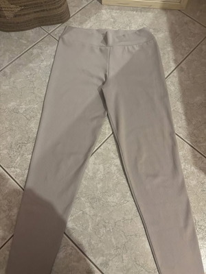 Sports leggings used, gray, size L