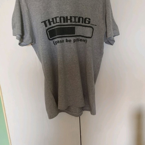 Bodymove short sleeve t-shirt gray like new, size L