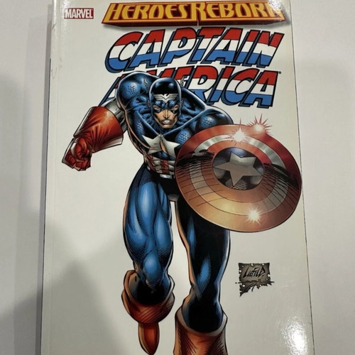 Captain America Heroes Reborn paperback comic book