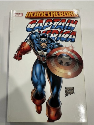 Captain America Heroes Reborn paperback comic book
