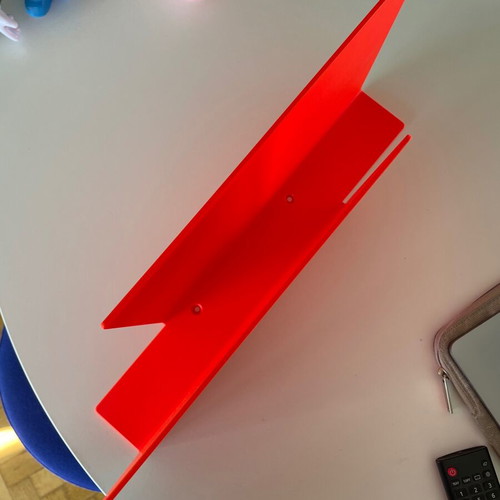 New Tendency Float metal shelf used, neon color
