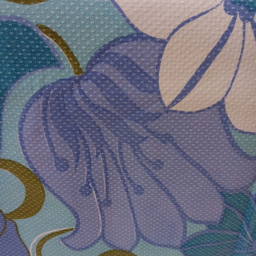 Vintage floral pique blanket