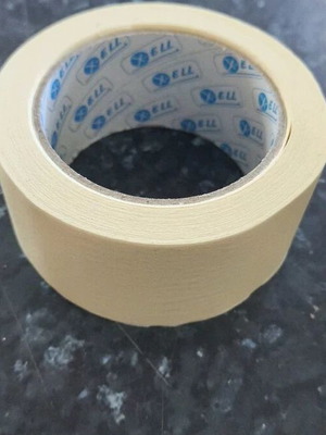 Masking tape 50mm x 50m new, ideal for painting and bonding