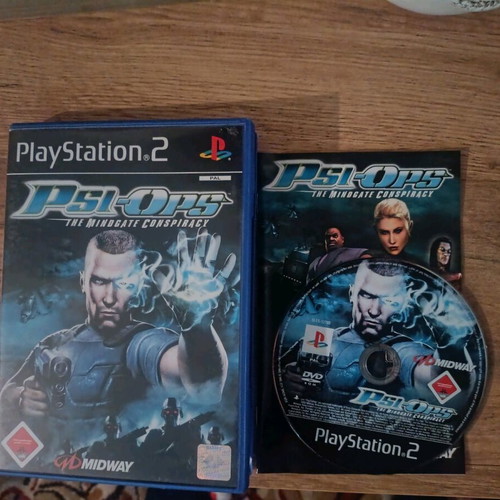 Psi-Ops: The Mindgate Conspiracy PlayStation 2 like new