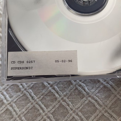 Oasis Supersonic CD single like new with numbering