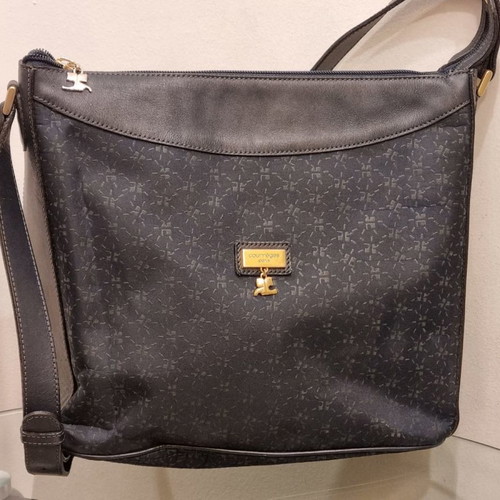 Vintage Courreges bag from France crossbody and shoulder