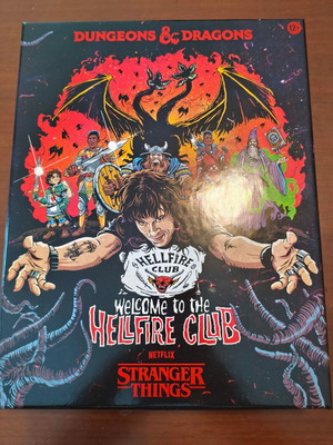 Dungeons & Dragons Stranger Things Welcome to the Hellfire Club board game