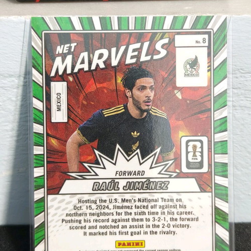 Panini Donruss Road to World Cup 2025-26 Raul Jimenez card new