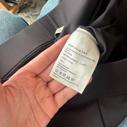 Leggings 8 by YOOX new, tall, black, size L