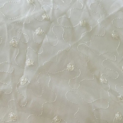 Carven Paris Wedding Quilt satin embroidered 240x250cm like new