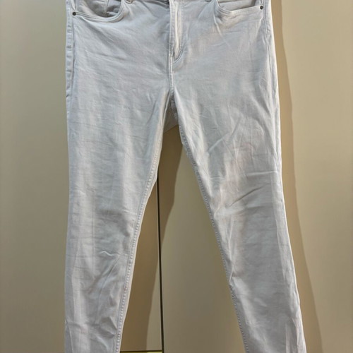 H&M white pants like new, size XXL