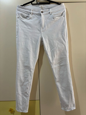 H&M white pants like new, size XXL