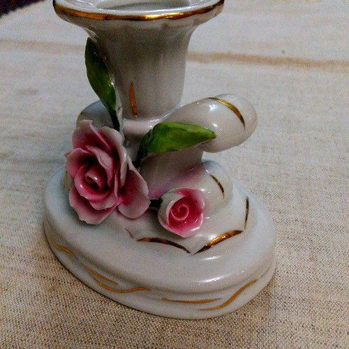 Orben Knabe & Co. porcelain candlestick (Germany) 1910 - 1939