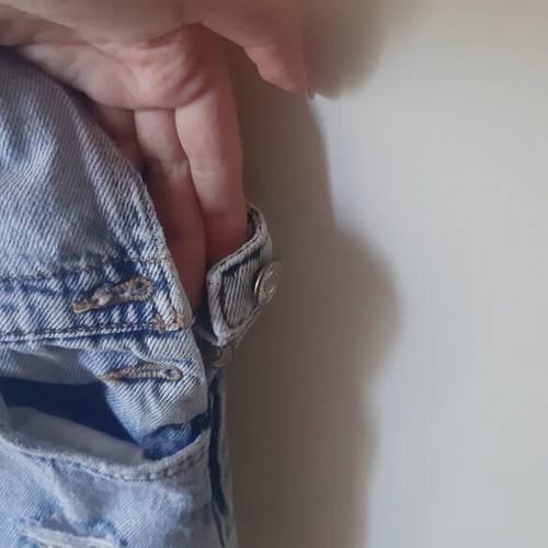 Zara overalls for girls 8 and 9 years like new, white and blue