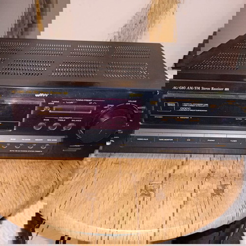 Ραδιοενισχυτής TEAC AG-680 μεταχειρισμένος, vintage σε άριστη κατάσταση