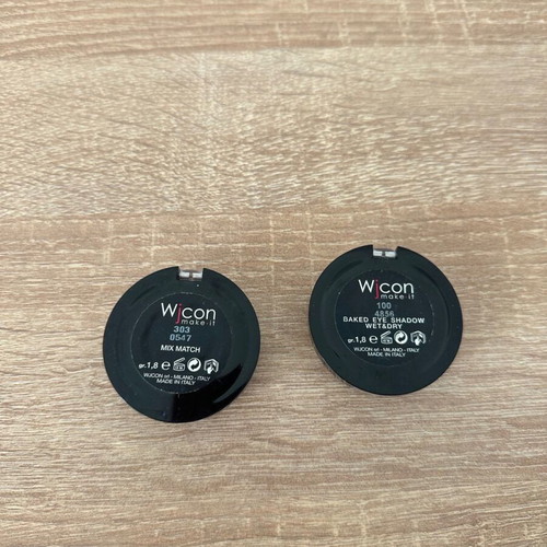 Wycon Cosmetics σκιές με γκλίτερ σαν καινούργιες, σετ