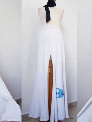 Bell-bottom pants new with handmade detail, Dizzy Boutique