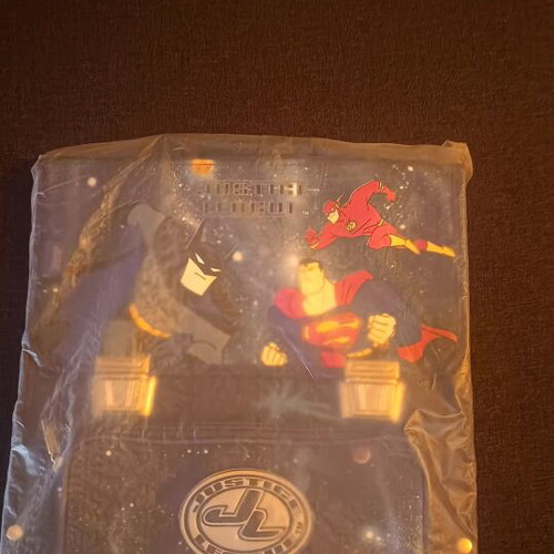 Justice League school bag, new with tags