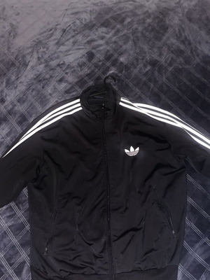 Adidas Vintage Track Jacket used, size L, black