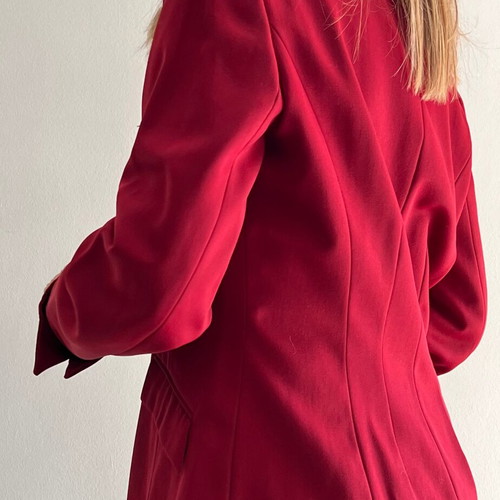Cacharel jacket like new, burgundy, pure virgin wool