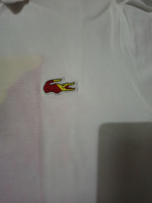 Lacoste regular fit no 6 συλλεκτική μπλούζα