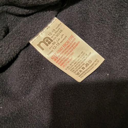 Mothercare baby jumpsuit 12-18 months like new