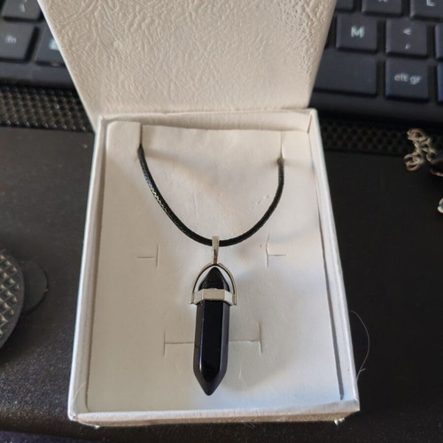 Unisex jewelry set Gothik new, black