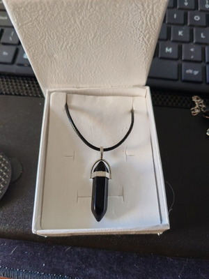 Unisex jewelry set Gothik new, black