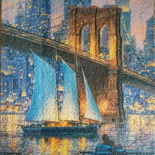 Cherry Pazzi 1000-piece puzzle like new, Dream for Two in New York