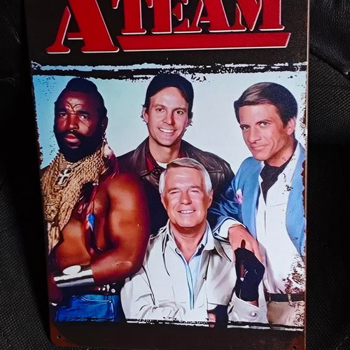 The A-Team Metal Sign vintage retro decorative 20x30 cm like new