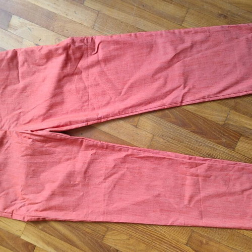 Women's red summer pants Medium new