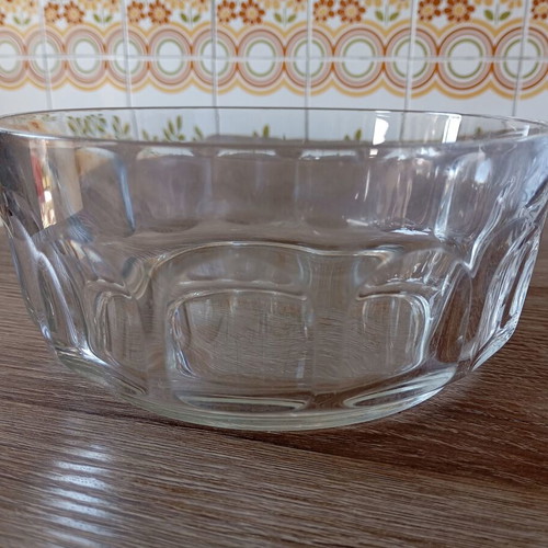 Arcoroc glass fondue bowl like new