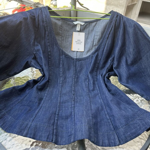 H&M Blue Summer Shirt New, Light Soft Cotton