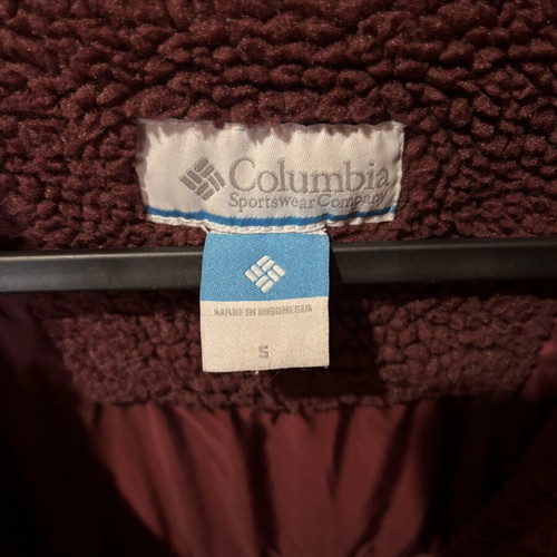 Columbia winter jacket like new, purple, size S