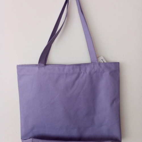 Tote Bag Lilac Shoulder Bag New with Mimi Character Design