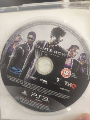 Saints Row The Third PS3 game used, disc only